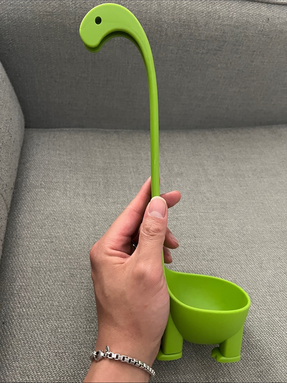 Green Dino Ladle Spoon